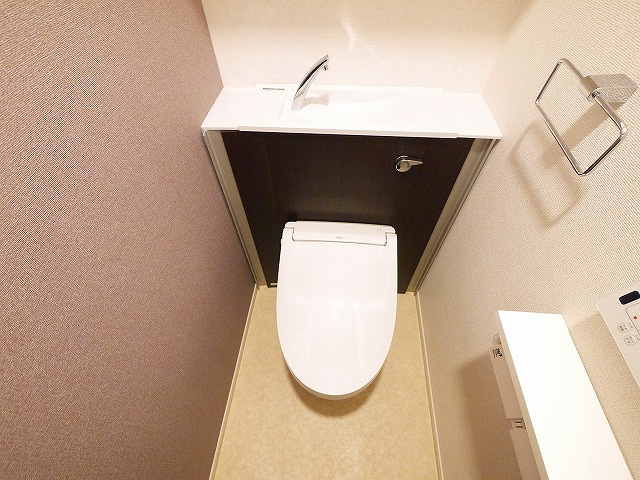 カーサ　セレノのトイレ|シンプルで使いやすいトイレです