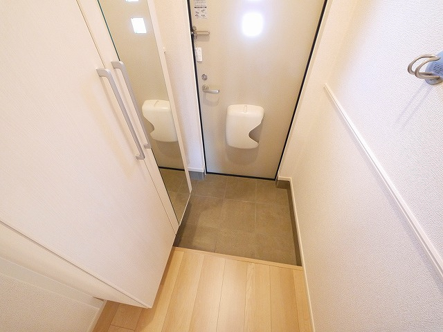 カーサ　セレノの玄関|毎日通る玄関はこちらです