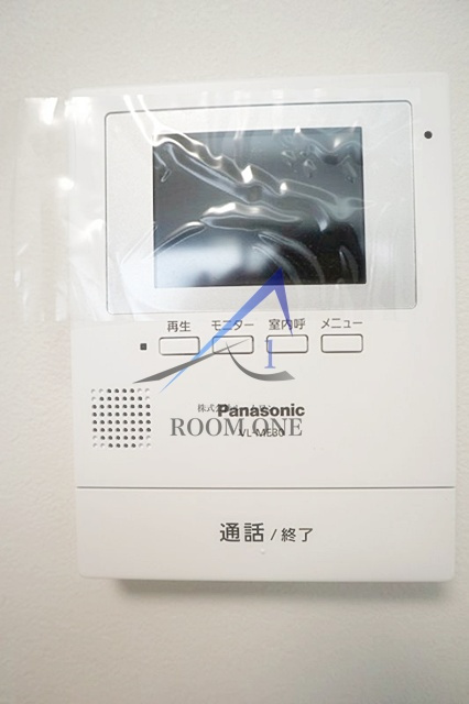 NSGATE元住吉のセキュリティ|モニター付きインターホンです。