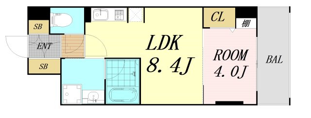 幸court tsukamotoの間取り