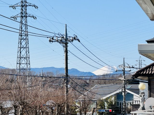 八王子市　南陽台　中古戸建ての展望|～晴れた日には富士山が望めます～