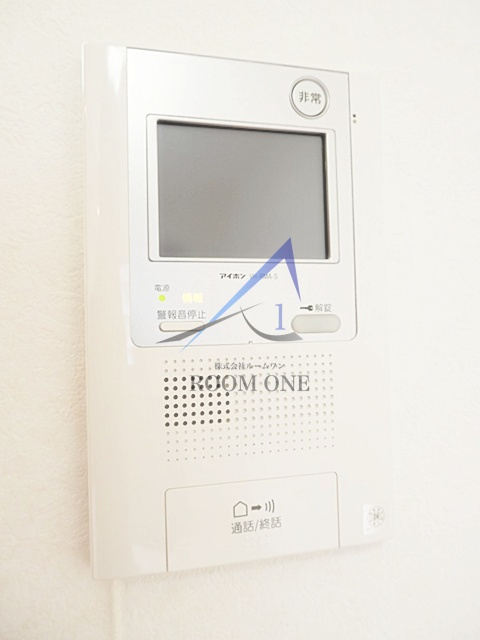 ルーブル蒲田本町のセキュリティ|モニター付きインターホンです。