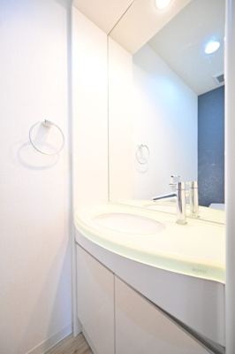 【洗面所】 | 新宿７丁目戸建て | (1Fトイレ)