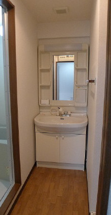 盛大パレスの独立洗面台