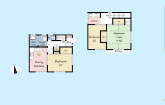 【間取り】 | 渋谷区幡ヶ谷3丁目