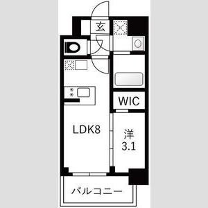 【間取り】 | エスリードレジデンス ザ・グラン大阪福島クラス