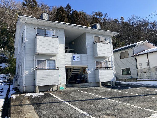 天童市北目４丁目のアパートの外観