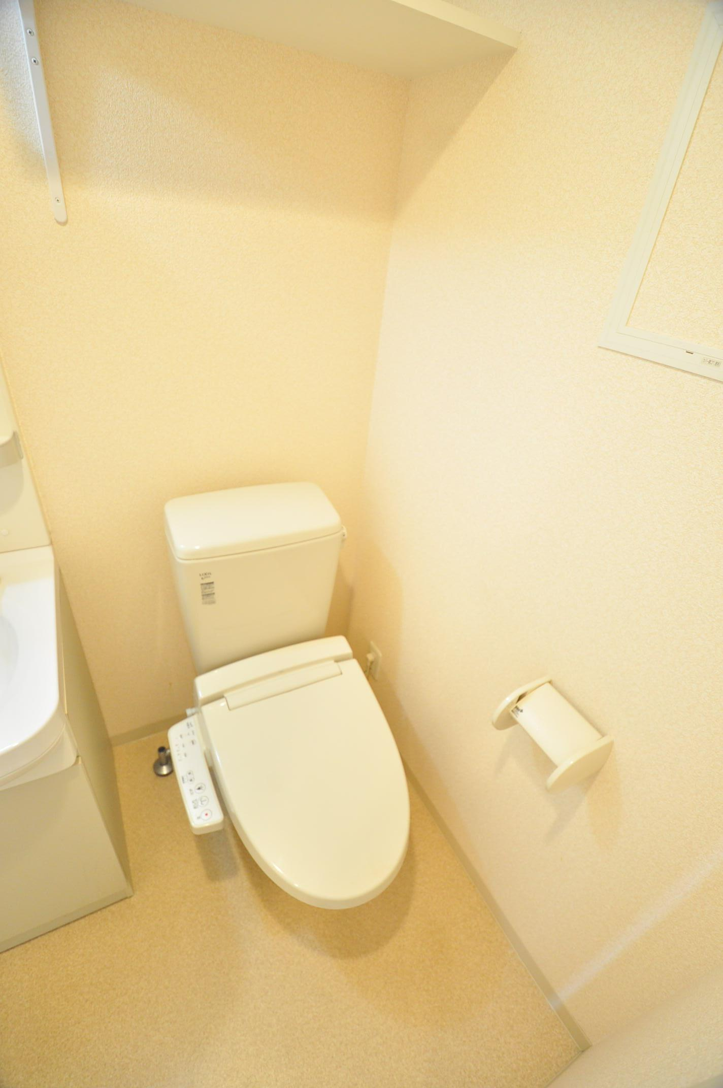 大阪市都島区中野町２丁目の賃貸マンションのトイレ