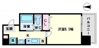 【間取り】 | SWISS天王寺ⅠⅠ（スイステンノウジツー） | SWISS天王寺ⅠⅠ　間取り