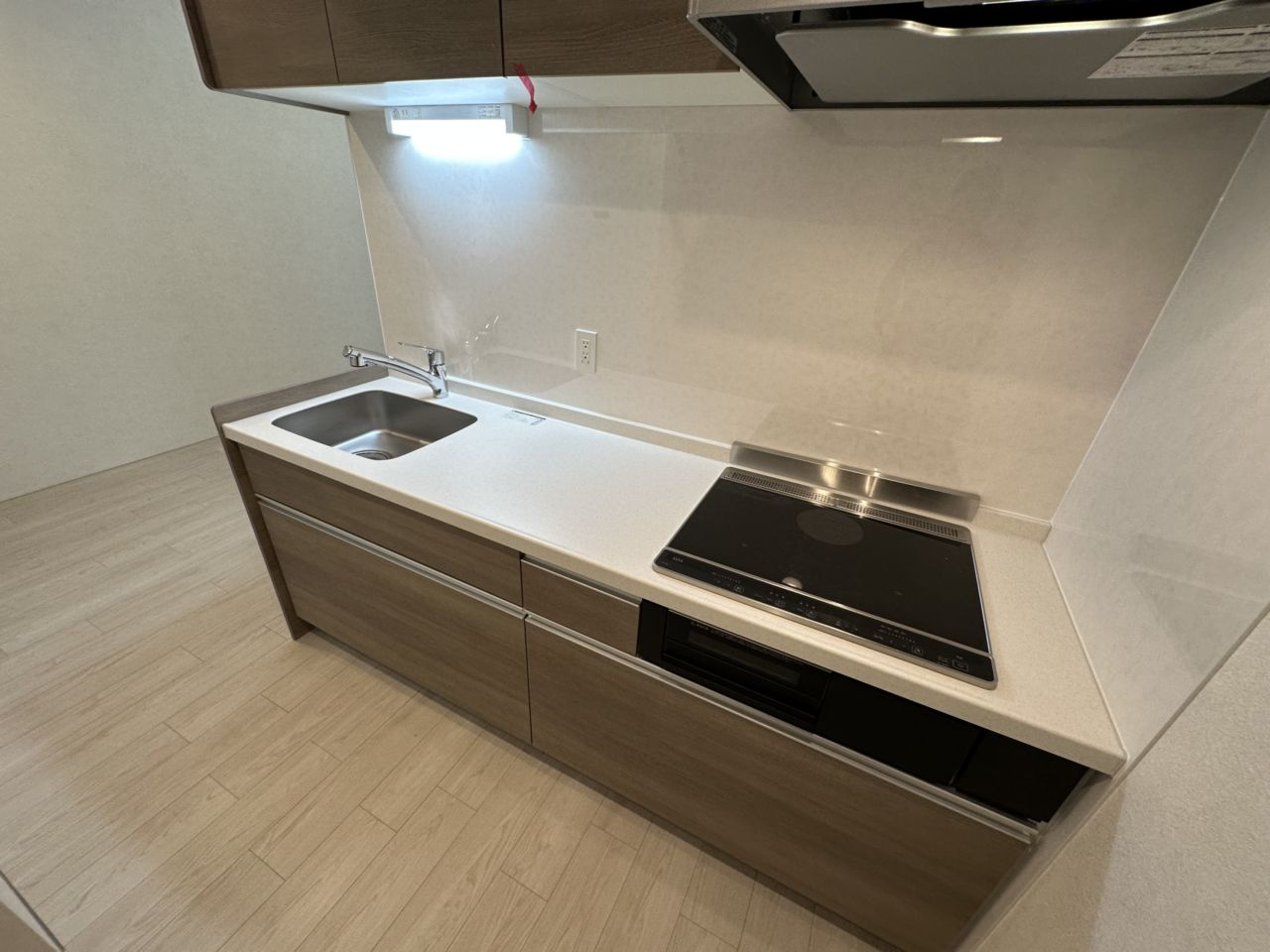 ＧＲＡＮ ＰＡＳＥＯ大井町のキッチン|コンパクトなキッチンで掃除もラクラク