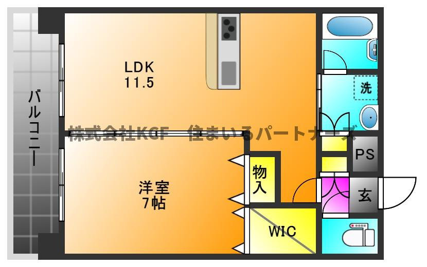 エトランゼ15の間取り