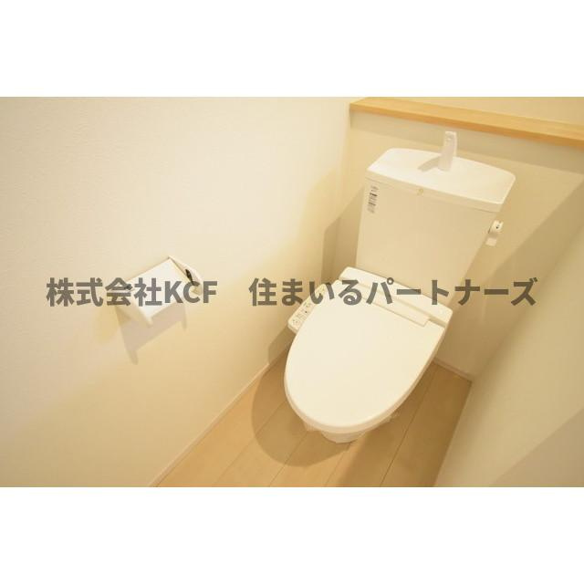 R-BOX津福IIIのトイレ|清潔感のあるトイレです