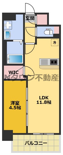 【間取り】 | メイクスアート名駅WEST | 間取りです。