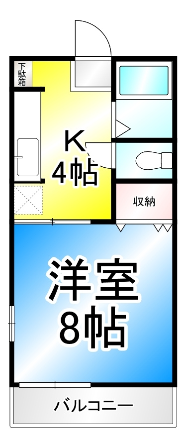 ソフィア　Aの間取り