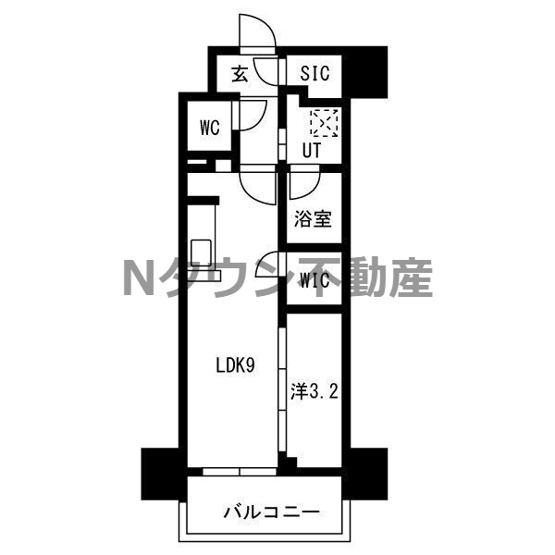 【間取り】 | メイクスアート名駅WEST | 間取りです。