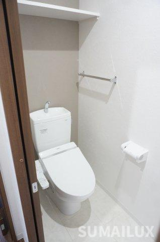 熊本市中央区水前寺５丁目の賃貸マンションのトイレ