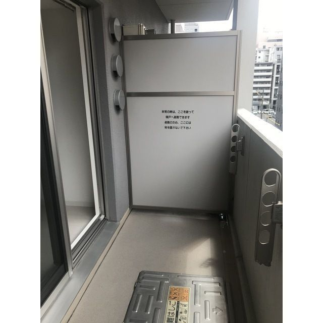 イーストヴィラ梅田のバルコニー
