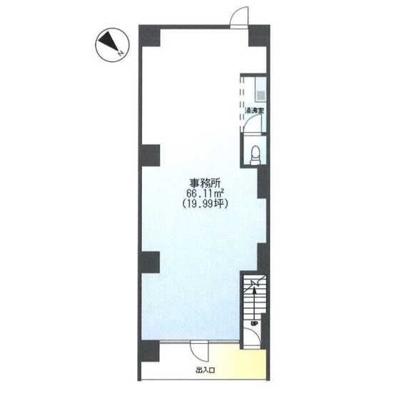 【間取り】 | 板倉屋ビル【　1階路面店　】