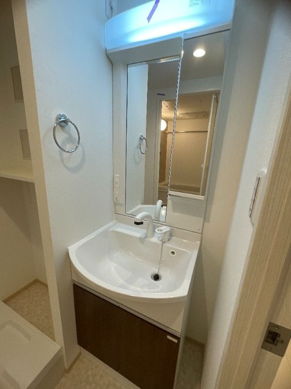 エルファーロ下北沢Ⅱの独立洗面台