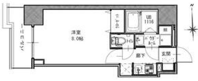 【間取り】 | S-RESIDENCE谷町五丁目