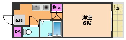 エンジェリ寿の間取り