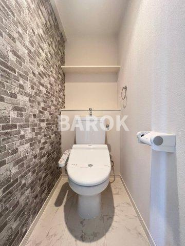 福岡市早良区曙１丁目の賃貸マンションのトイレ