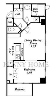 【間取り】 | スペーシア三軒茶屋弐番館