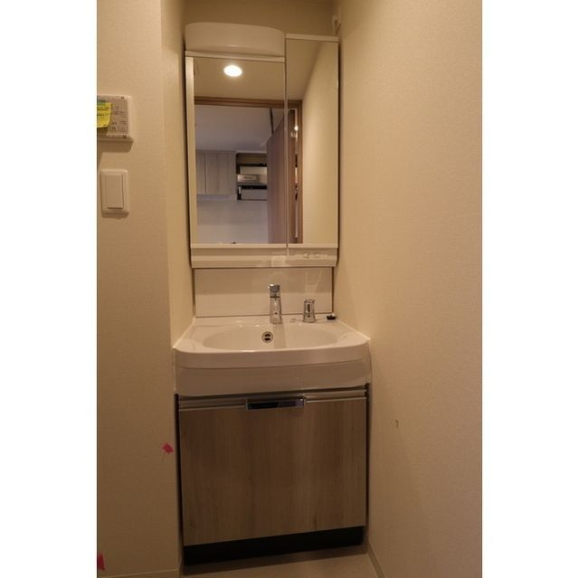 プレサンスブルーム東三国の洗面所