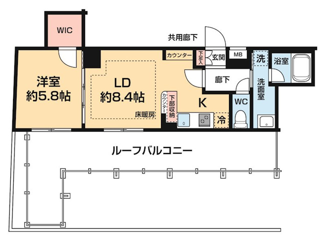 【間取り】 | ＡＲＣＯＢＡＬＥＮＯ ＵＭＥＹＡＳＨＩＫＩ
