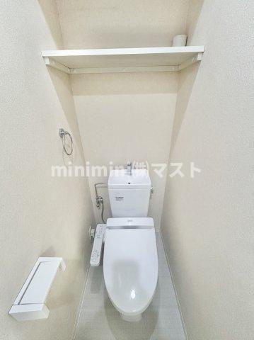 大阪市西区北堀江１丁目の賃貸マンションのトイレ