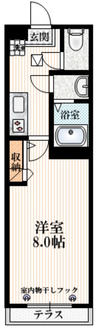 ヴィルヌーヴ阿佐ヶ谷の間取り|★インターネット光対応★