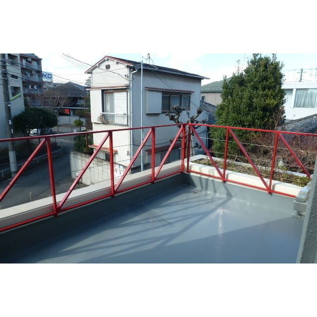 サンクテラス１のバルコニー