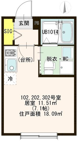 【間取り】 | ハーモニーテラス足立ⅩⅢ