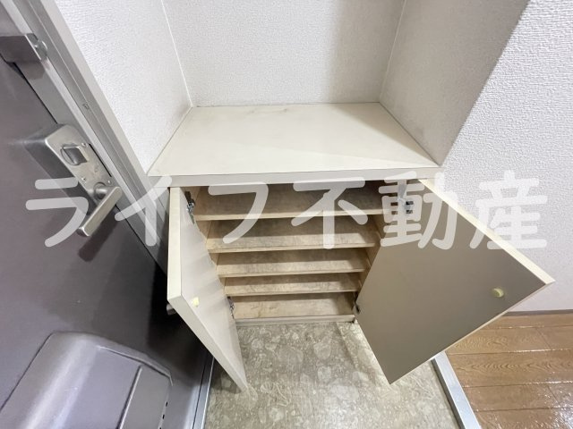 イーストヒル長田の収納|収納のためのスペースです