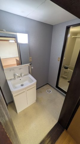 田園ハイツ川越2号棟の洗面所