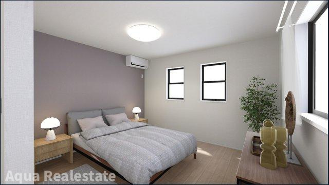 リーブルガーデン善通寺市下吉田町の寝室|落ち着いて過ごせるお部屋なので、寝室にいかがでしょうか