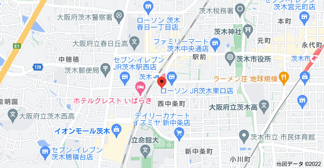 アンソレイエシャンブルの地図