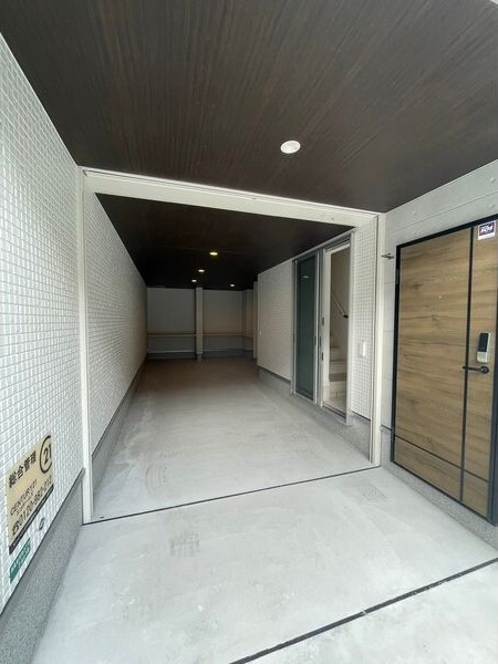 長尾家具町ガレージハウスの駐車場