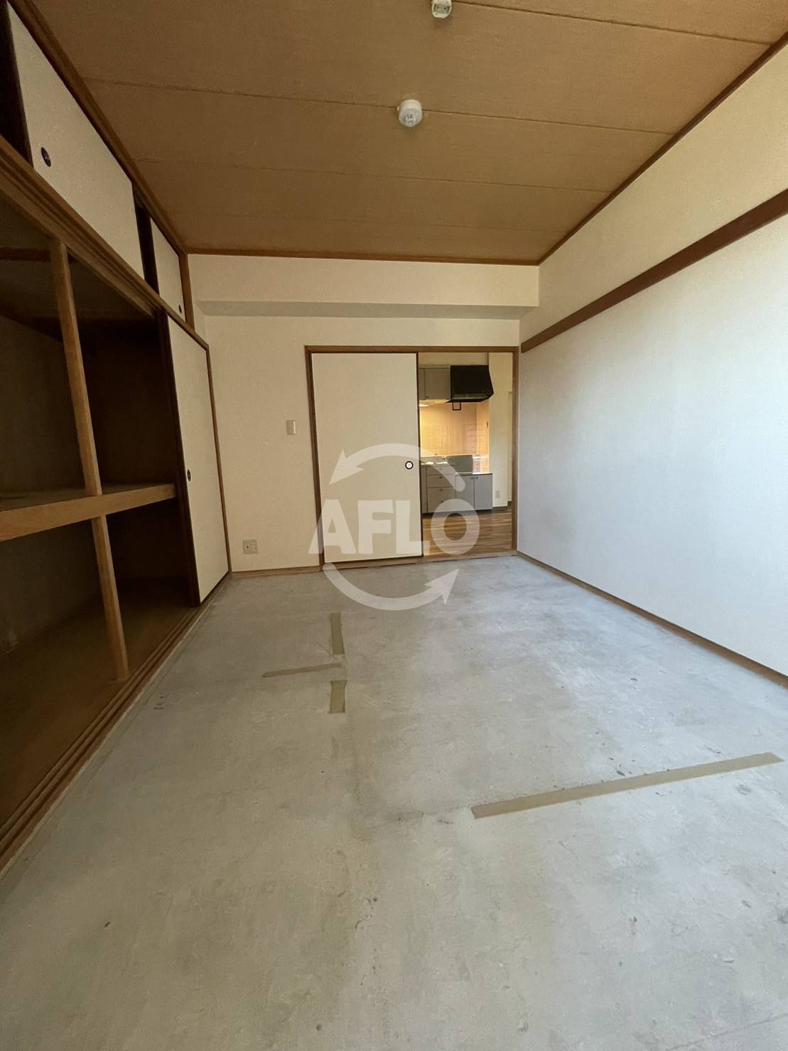 シャトー弁天弐番館（波除小学校区）の和室|シャトー弁天弐番館　和室（畳未施工）