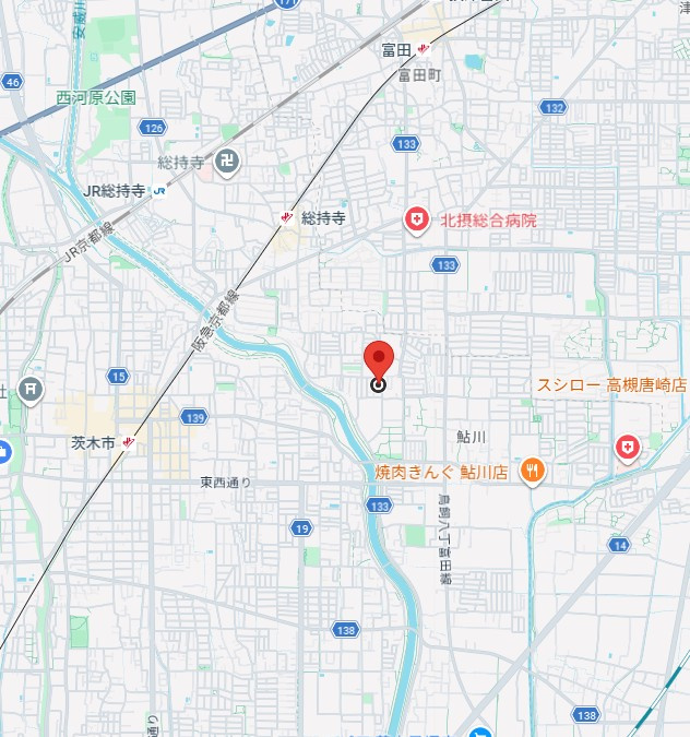 第2パークハイツ橋の内の地図