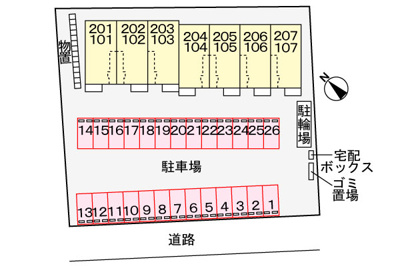 【区画図】 | アヴニールⅡ