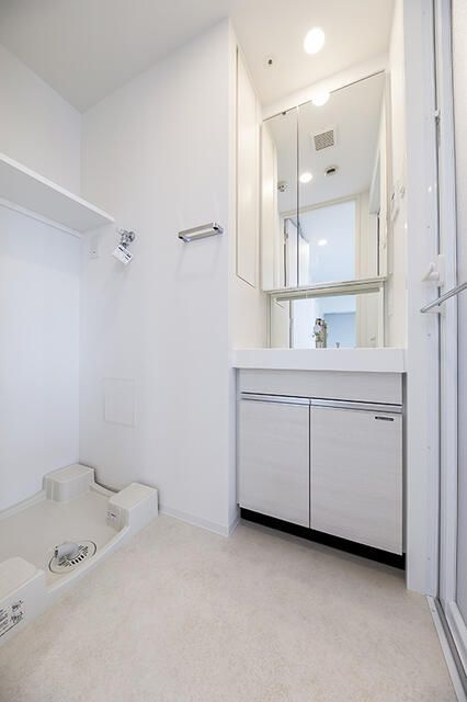 ライオンズフォーシア清澄白河の洗面所