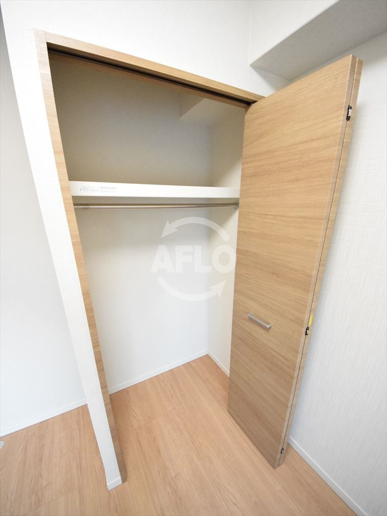 Lavart（ラベール）森ノ宮の収納|Lavart森ノ宮　クローゼット