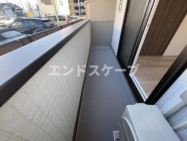 La Maison 表町のバルコニー|高崎、前橋のお部屋探しはエンドスケープまで！お客様の理想お聞かせ下さい♪