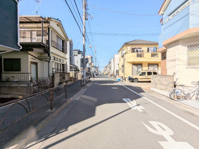 葛飾区水元２丁目の新築戸建の前面道路含む現地写真|～広々前面道路含む現地写真～
