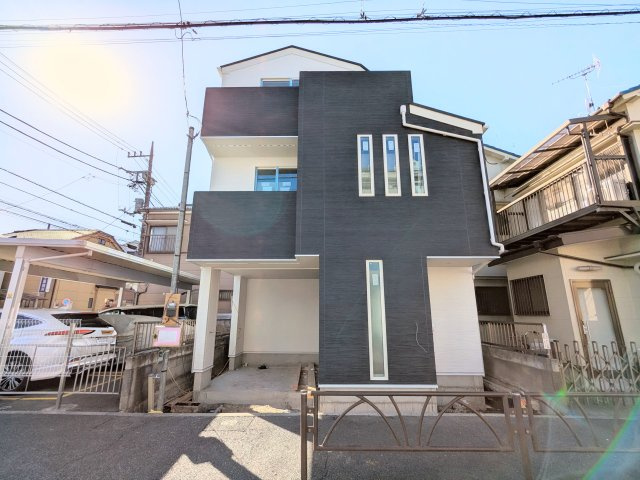 葛飾区水元２丁目の新築戸建の外観|～現地外観写真～