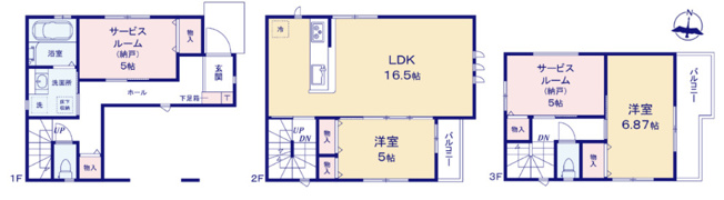 【区画図】 | 葛飾区水元２丁目の新築戸建