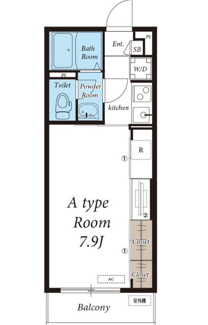 【間取り】 | リブリ・プランドールMA  | 間取り図です。