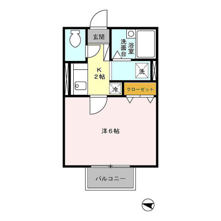 【間取り】 | モナリエ大野台(モナリエオオノダイ)