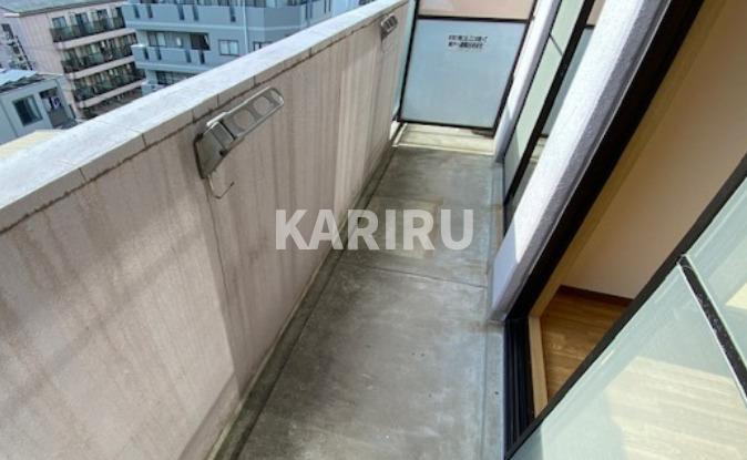 MICハイツ都島のバルコニー